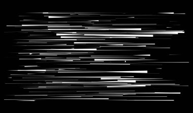 Rastgele çizgiler, çizgiler vektör illüstrasyonu