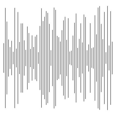 Rastgele çizgiler, çizgili vektör ögesi