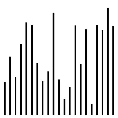 Rastgele çizgiler, çizgili vektör ögesi
