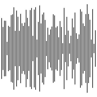 Rastgele çizgiler, çizgili vektör ögesi