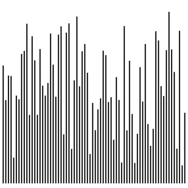 Rastgele çizgiler, çizgili vektör ögesi