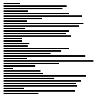 Rastgele çizgiler, çizgili vektör ögesi