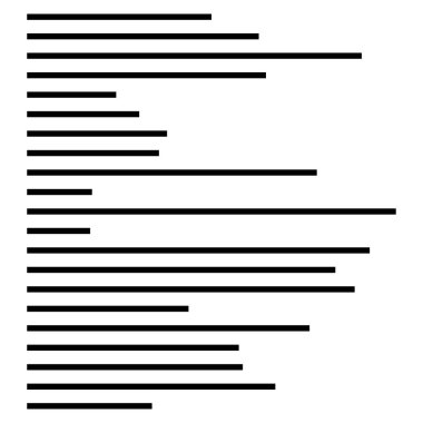 Rastgele çizgiler, çizgili vektör ögesi