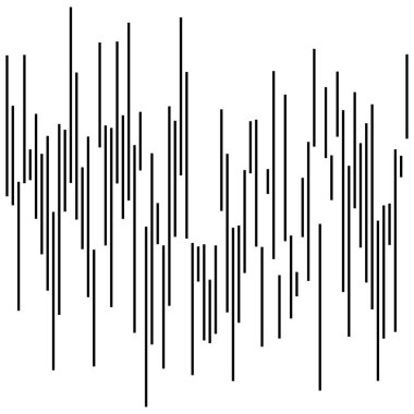 Rastgele çizgiler, çizgili vektör ögesi