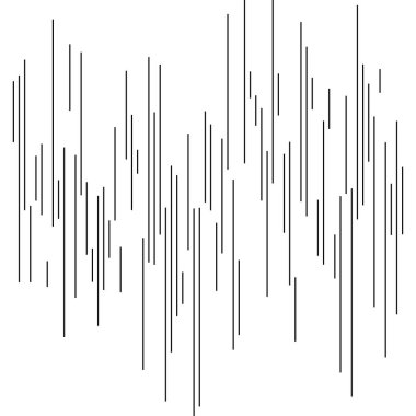 Rastgele çizgiler, çizgili vektör ögesi