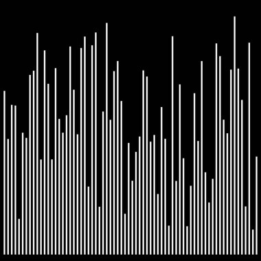 Rastgele çizgiler, çizgili vektör ögesi