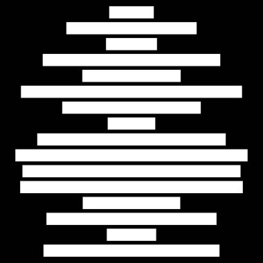 Rastgele çizgiler, çizgili vektör ögesi