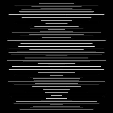 Rastgele çizgiler, çizgili vektör ögesi