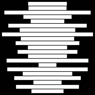 Rastgele çizgiler, çizgili vektör ögesi