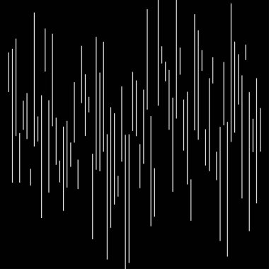 Rastgele çizgiler, çizgili vektör ögesi