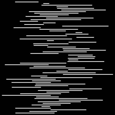 Rastgele çizgiler, çizgili vektör ögesi