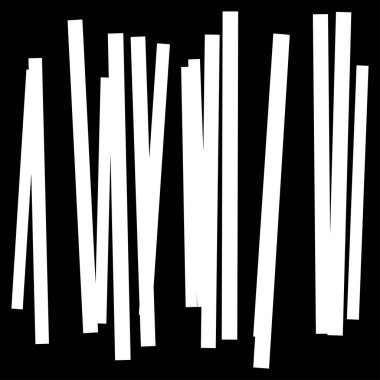 Rastgele çizgiler, çizgili vektör ögesi