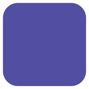 Düz pankart, köşe efektli düğme şablonu