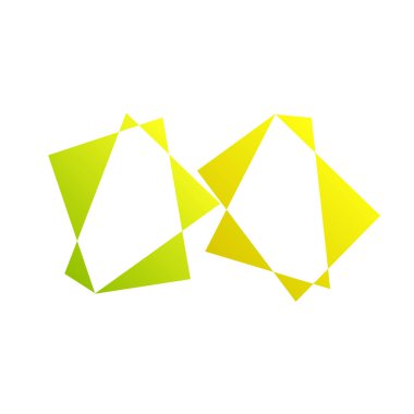 Rastgele soyut geometrik vektör ögesi