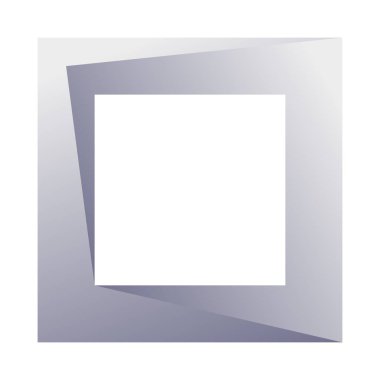 Bölünmüş temel geometrik simge, logo