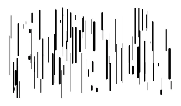 Zufällige Linien Streifen Vektor Illustration — Stockvektor