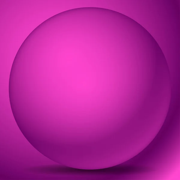 Icono Esfera Sombreado Ilustración Vectorial — Vector de stock