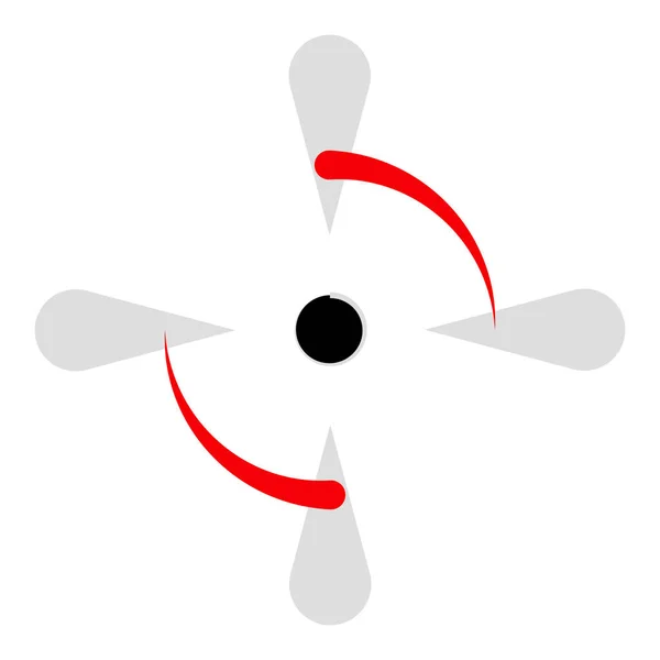 Crosshair 目标标记图标矢量说明 — 图库矢量图片