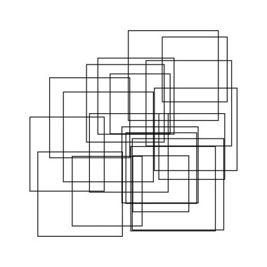 Rastgele dikdörtgen yapı vektör bileşimi, desen