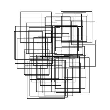 Rastgele dikdörtgen yapı vektör bileşimi, desen