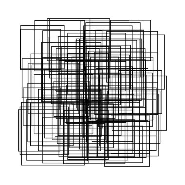 Rastgele dikdörtgen yapı vektör bileşimi, desen