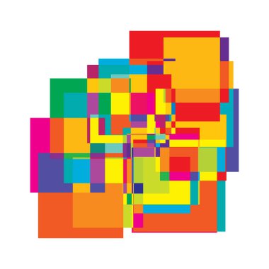 Rastgele dikdörtgen yapı vektör bileşimi, desen