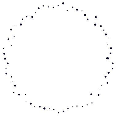 Rastgele kareler, dağınık şekiller ögesi