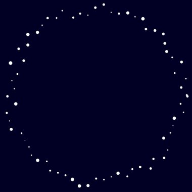 Rastgele kareler, dağınık şekiller ögesi