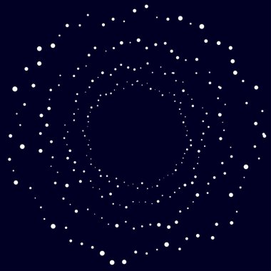 Rastgele çemberler, dağınık şekil elementleri