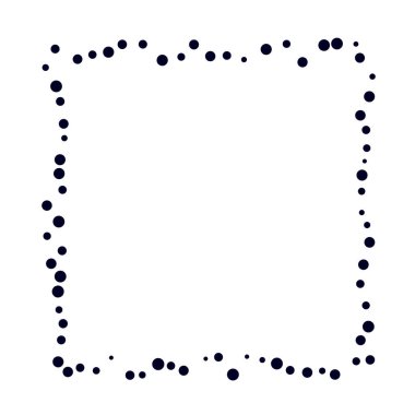 Rastgele çemberler, dağınık şekil elementleri