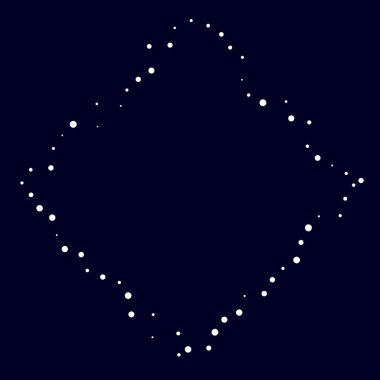 Rastgele çemberler, dağınık şekil elementleri