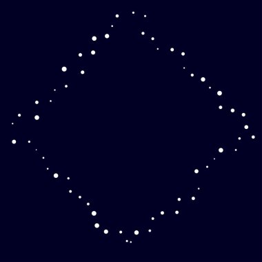 Rastgele çemberler, dağınık şekil elementleri