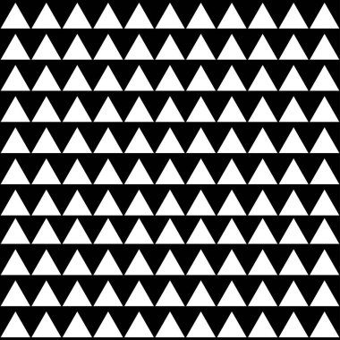 Üçgen temel mozaik tekrarlanabilir kalıp, doku ve arkaplan. Stock vektör illüstrasyonu, klip- art grafikleri