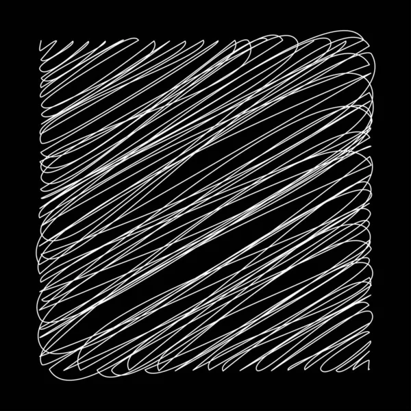 Τετράγωνο Ελεύθερο Σχέδιο Χειρόγραφη Γραφή Σκίτσα Σχήμα Σκίτσου Εικονογράφηση Διανύσματος — Διανυσματικό Αρχείο