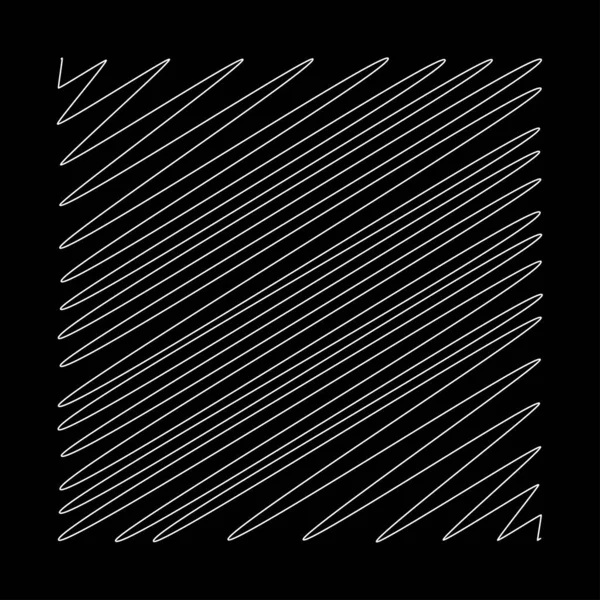 Quadratische Freihandzeichnung Handgezeichnetes Kritzeln Kritzeln Skizzenform Bestandsvektorillustration Clip Art Grafiken — Stockvektor