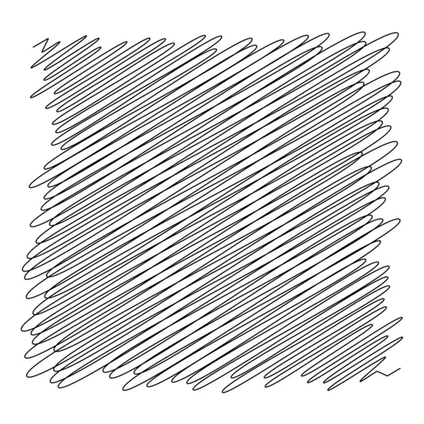 Disegno Quadrato Mano Libera Scarabocchio Disegnato Mano Scarabocchio Forma Schizzo — Vettoriale Stock