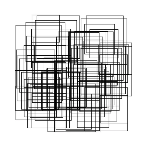 随机矩形结构矢量组成 — 图库矢量图片