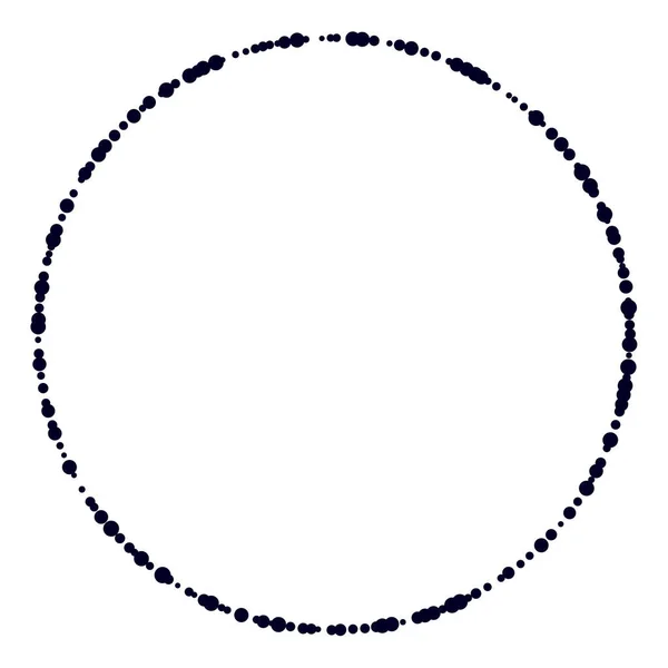 Circles Random Scattered Shapes Element — ストックベクタ
