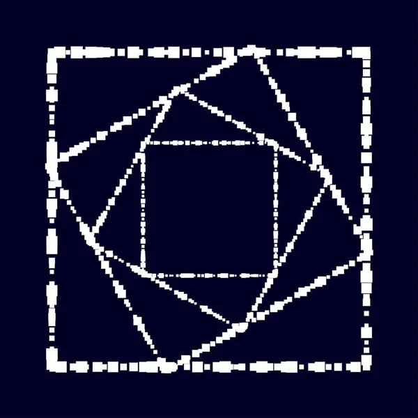 Τετράγωνα Τυχαία Διάσπαρτα Στοιχεία Σχημάτων — Διανυσματικό Αρχείο