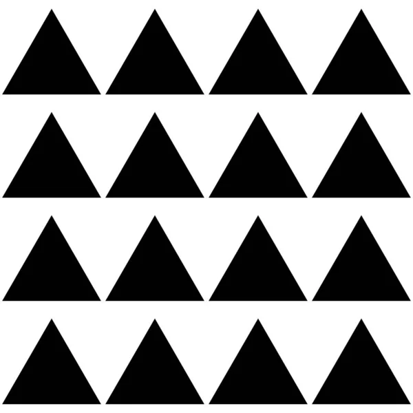 Triangle Forme Base Mosaïque Motif Répétable Texture Fond Illustration Vectorielle — Image vectorielle