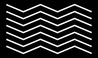 Dalgalı, dalgalı çizgiler, zikzak çizgileri