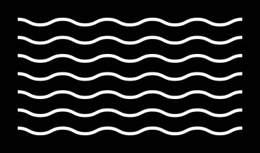 Dalgalı, dalgalı çizgiler, zikzak çizgileri