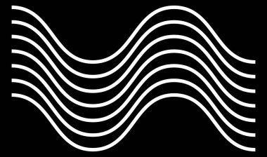 Dalgalı, dalgalı çizgiler, zikzak çizgileri