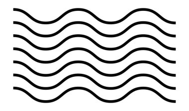 Dalgalı, dalgalı çizgiler, zikzak çizgileri