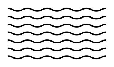 Dalgalı, dalgalı çizgiler, zikzak çizgileri