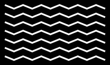 Dalgalı, dalgalı çizgiler, zikzak çizgileri
