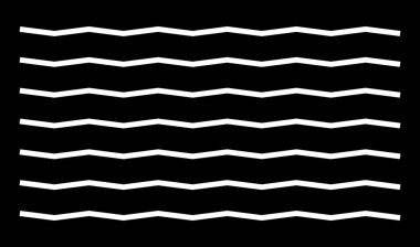 Dalgalı, dalgalı çizgiler, zikzak çizgileri
