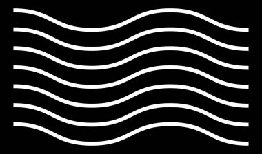 Dalgalı, dalgalı çizgiler, zikzak çizgileri