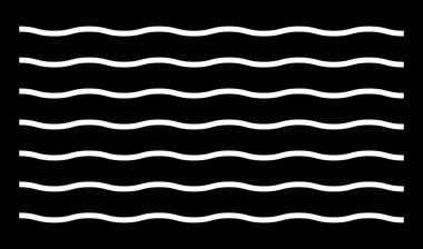 Dalgalı, dalgalı çizgiler, zikzak çizgileri