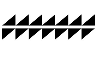 Yatay bölücüler, ayırıcılar vektör çizimi